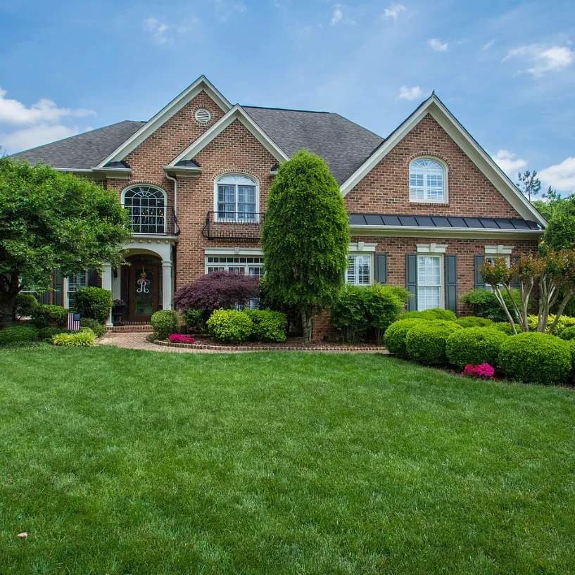 Beautiful residential home exterior