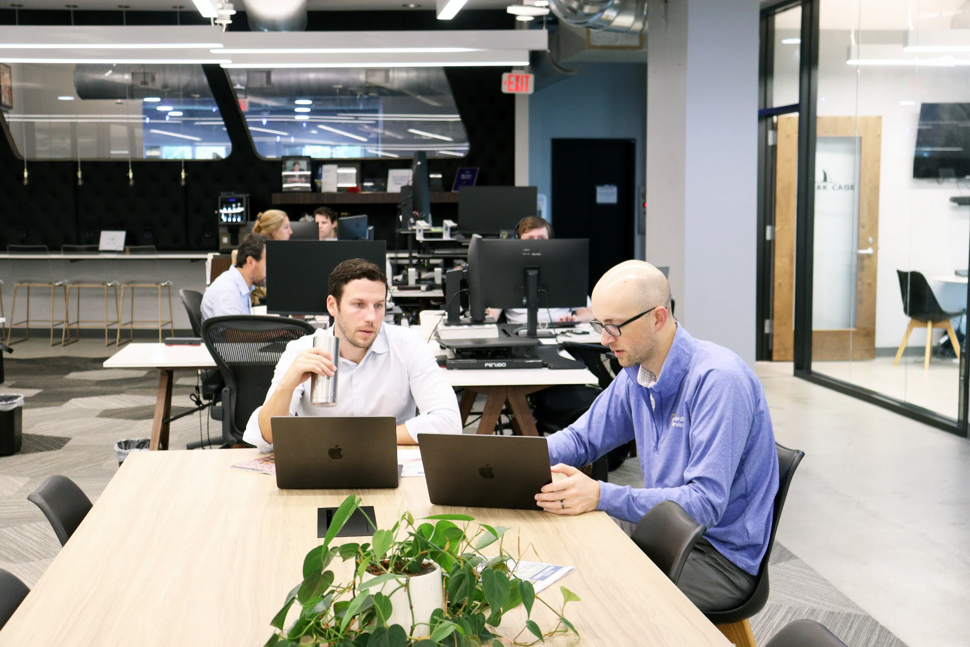 Guardian Service team members at company event