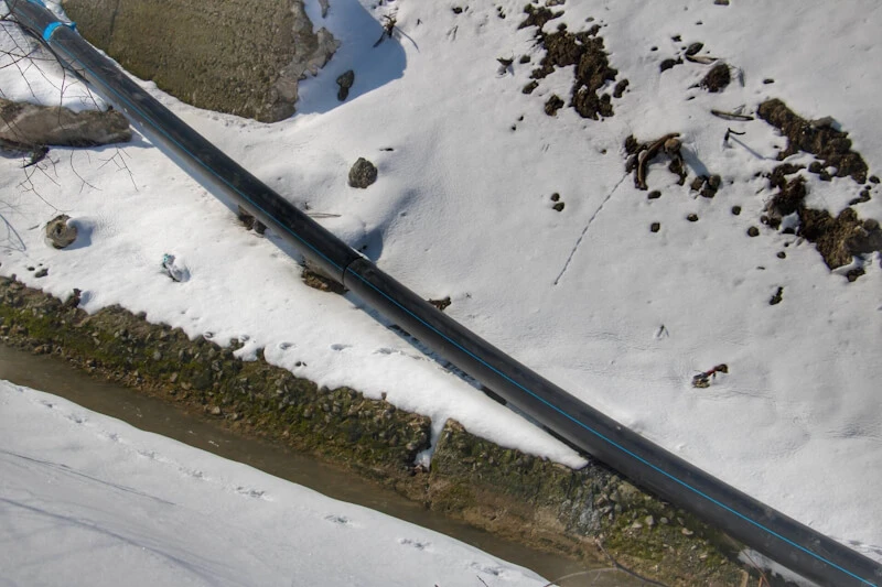 Weather conditions affecting pipes